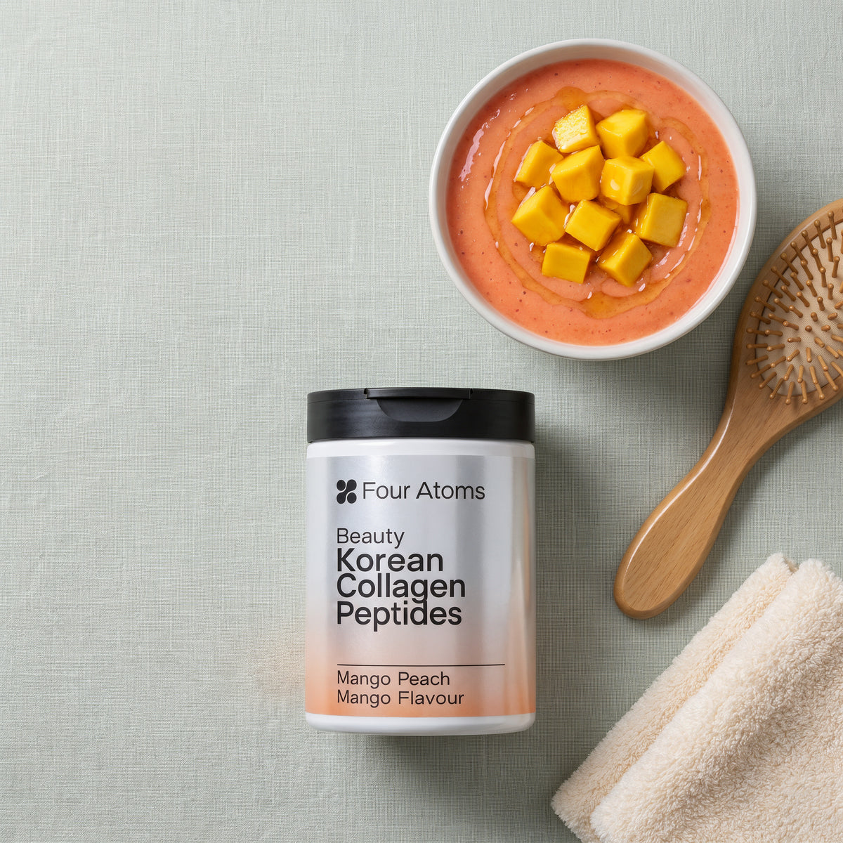 Beauty Korean Marine Collagen Peptides Powder – Mango Peach — image 5