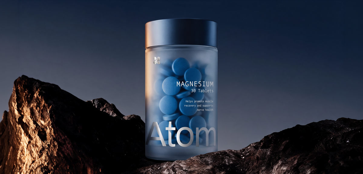 Four Atoms Cinematic Background
