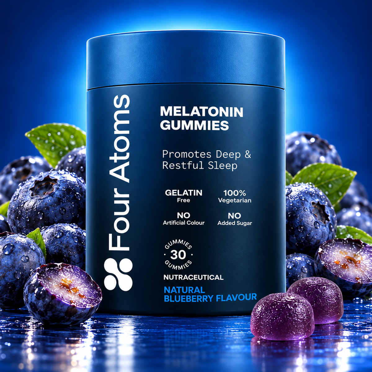 Melatonin Gummies for Sleep and Stress Relief