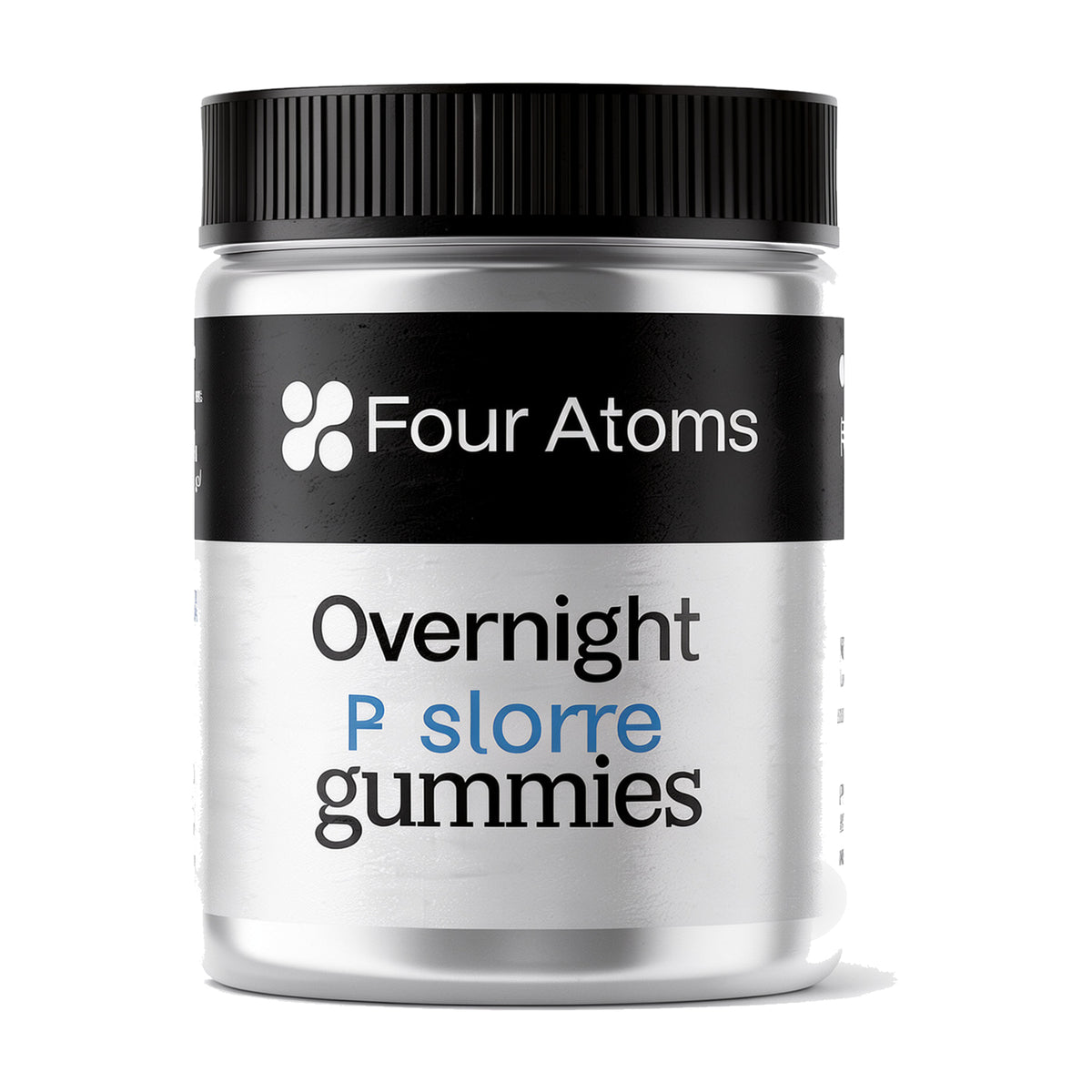Four Atoms Overnight Restore deep sleep gummies pack front view