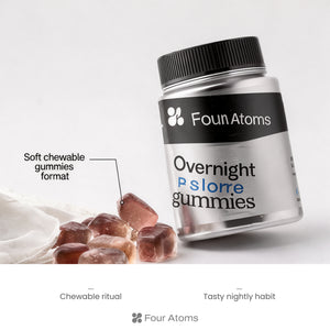 Four Atoms Overnight Restore sleep gummies ingredient highlights