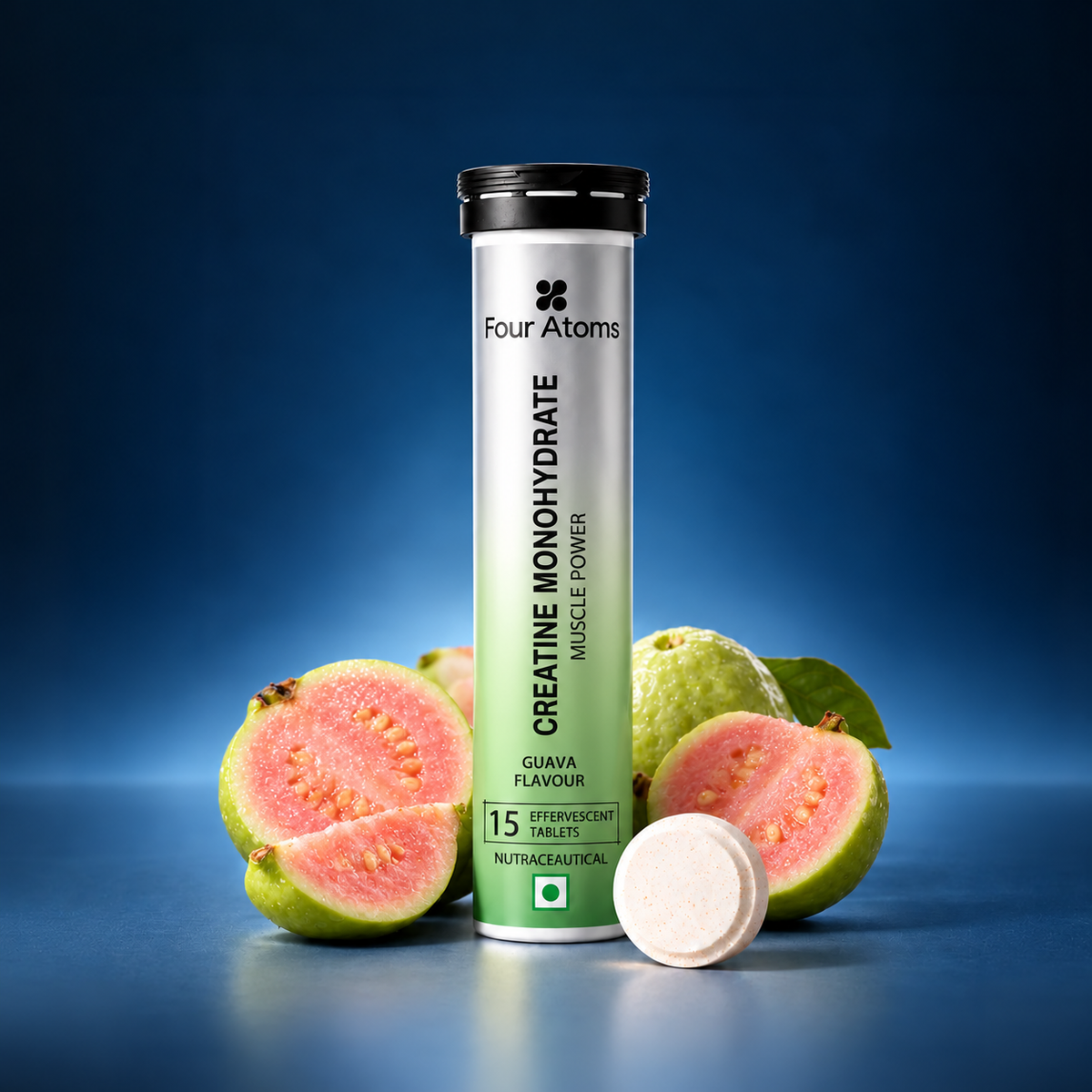 Creatine Monohydrate Guava Effervescent Tablets