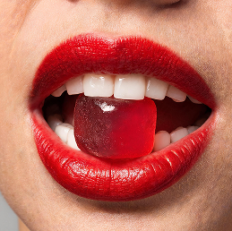 One gummy per day.