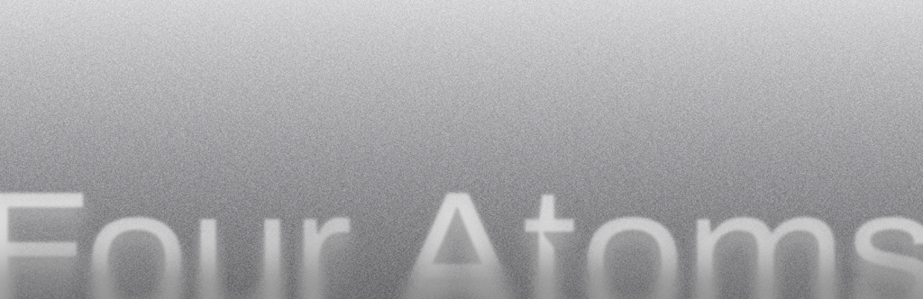 Four Atoms Footer Background